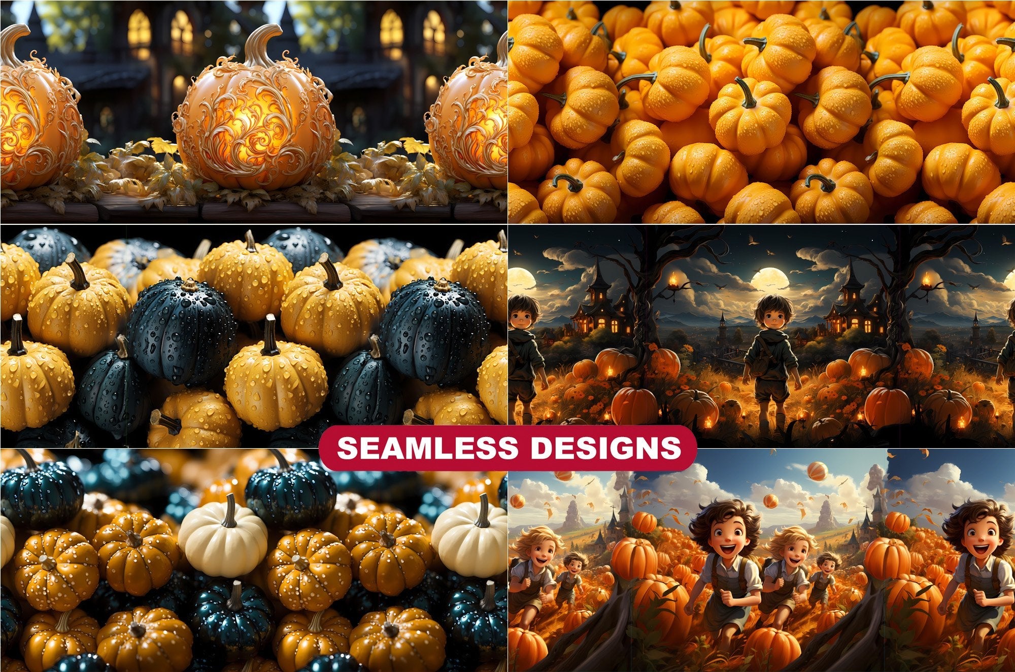 Pumpkin Varieties Tumbler Wrap - CraftNest