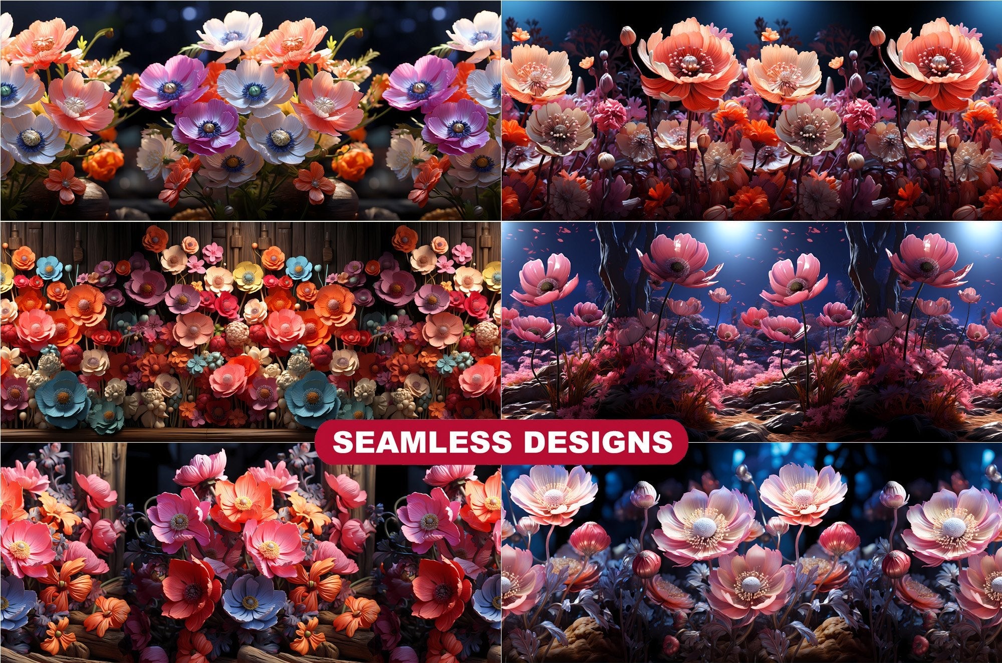 Anemone Afterglow Tumbler Wrap - CraftNest