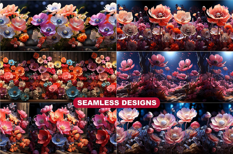 Anemone Afterglow Tumbler Wrap - CraftNest