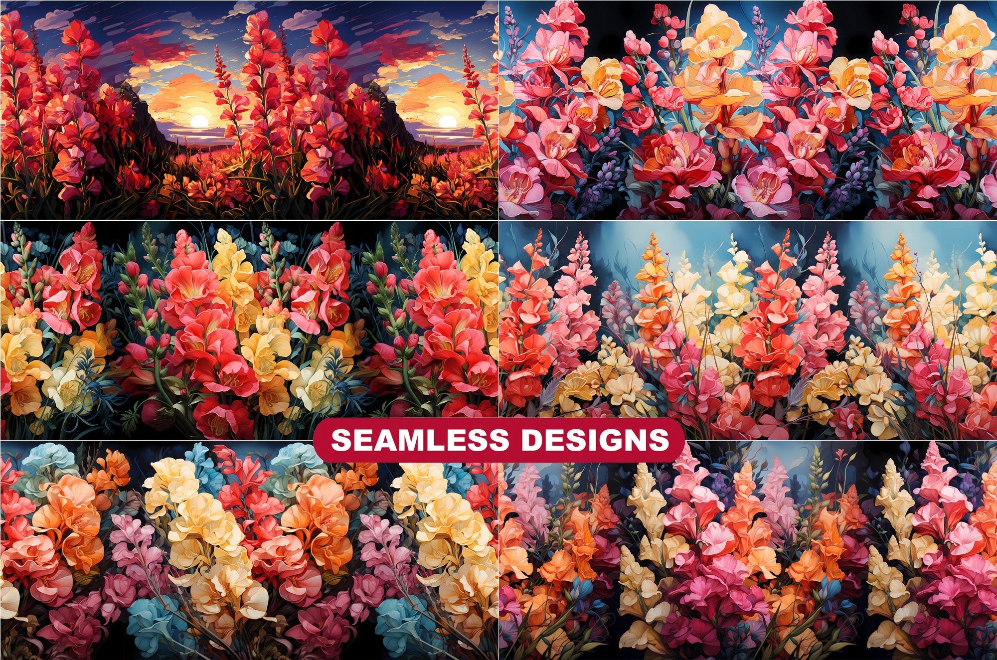 Autumnal Snapdragons Tumbler Wrap - CraftNest