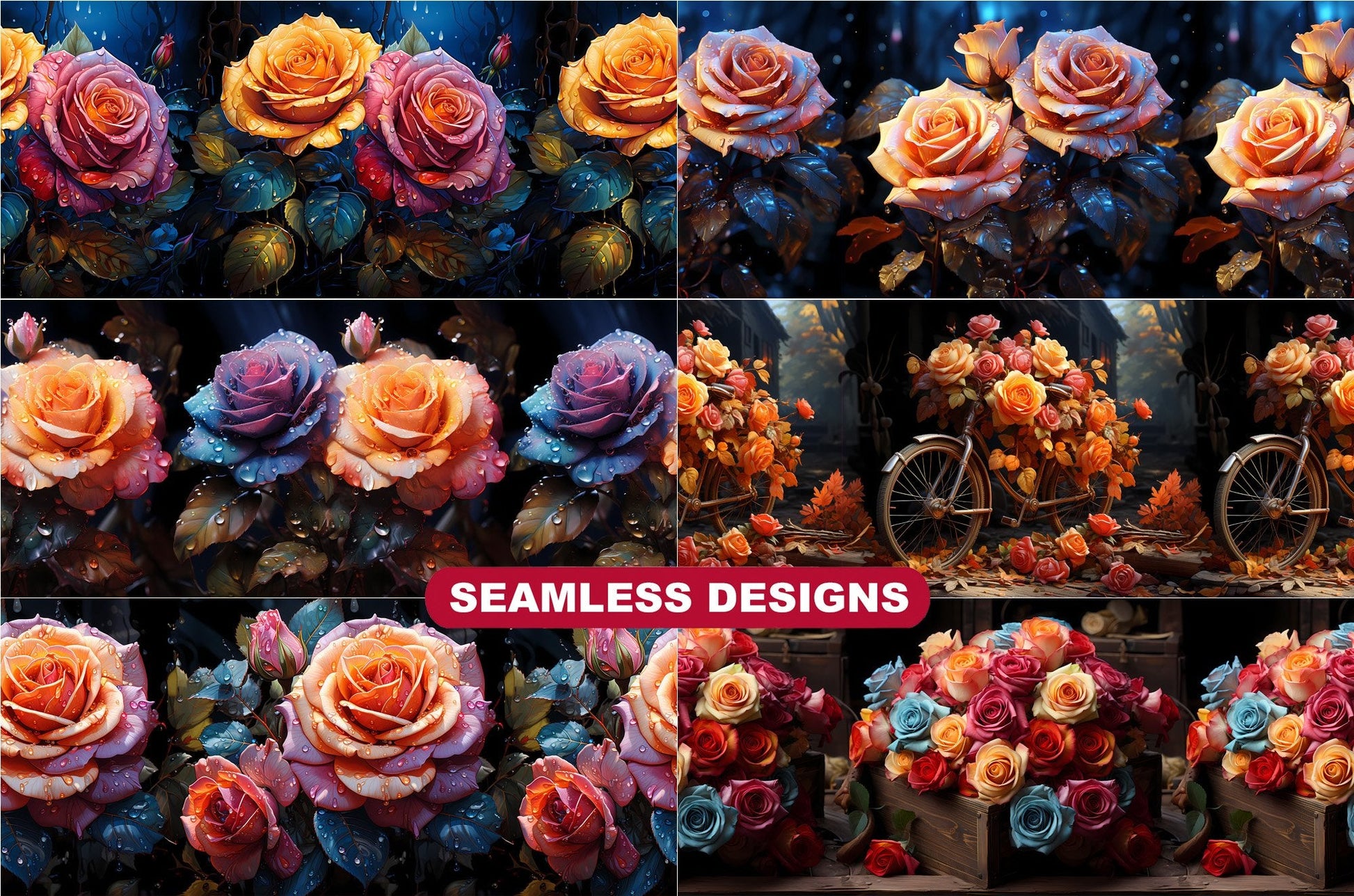 Late Roses of Autumn Tumbler Wrap - CraftNest