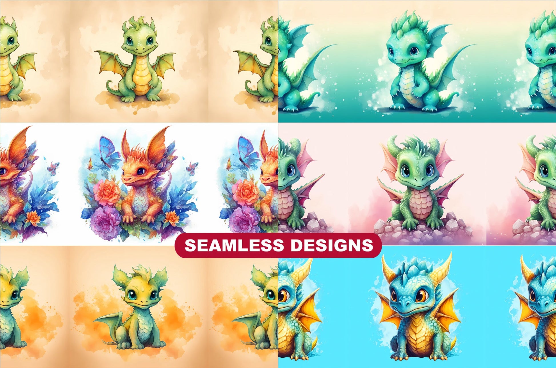 Baby Dragons Tumbler Wrap - CraftNest