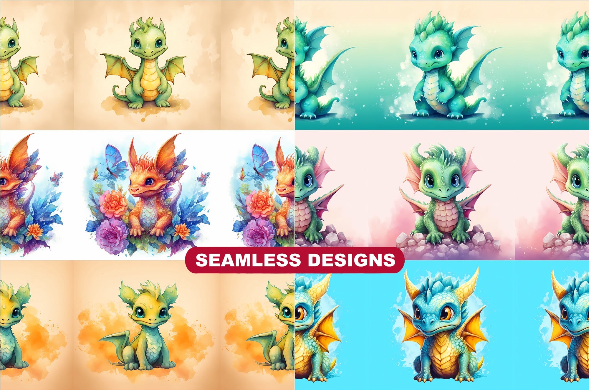 Baby Dragons Tumbler Wrap - CraftNest