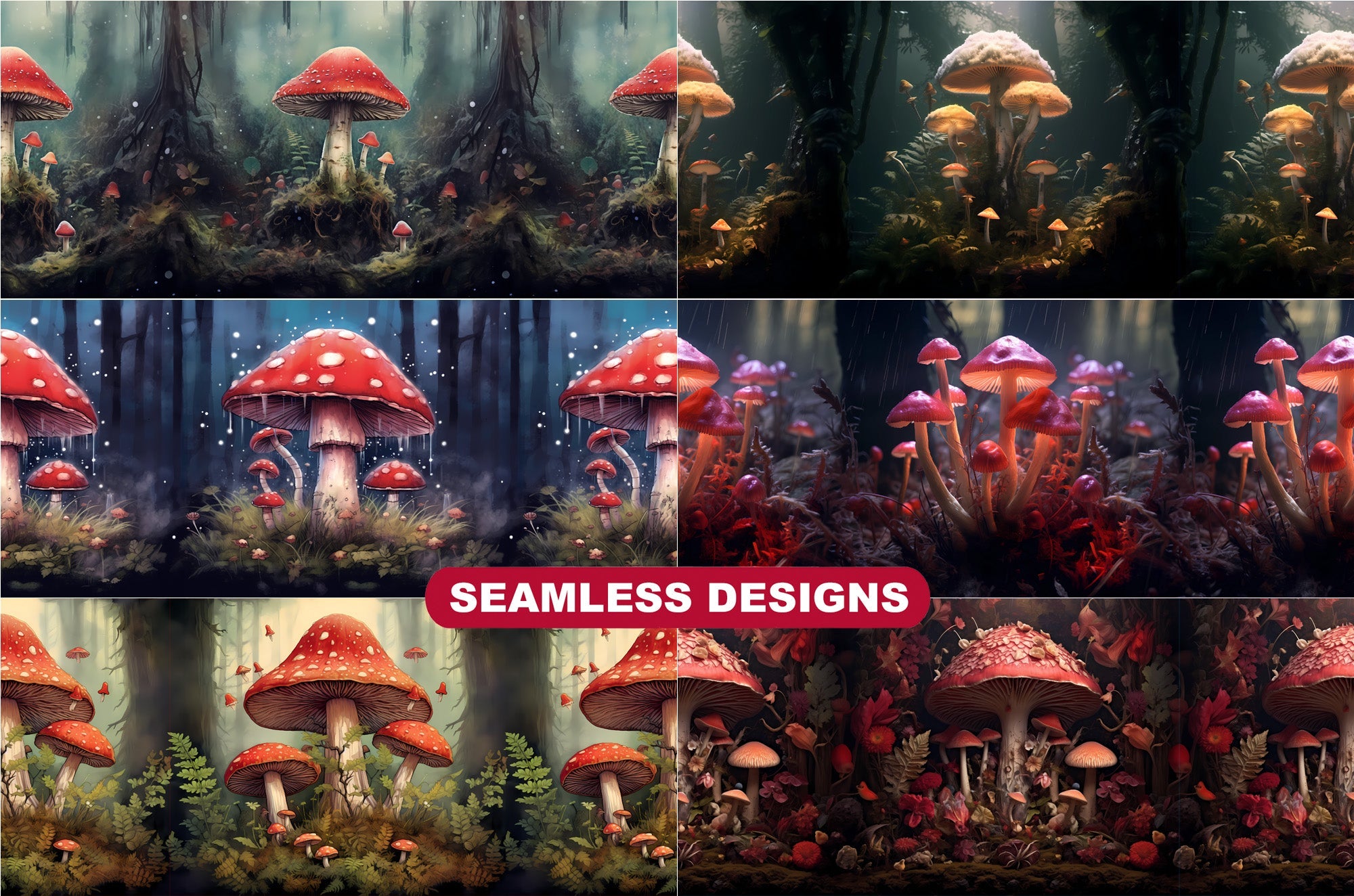 Wildmushrooms Tumbler Wrap - CraftNest