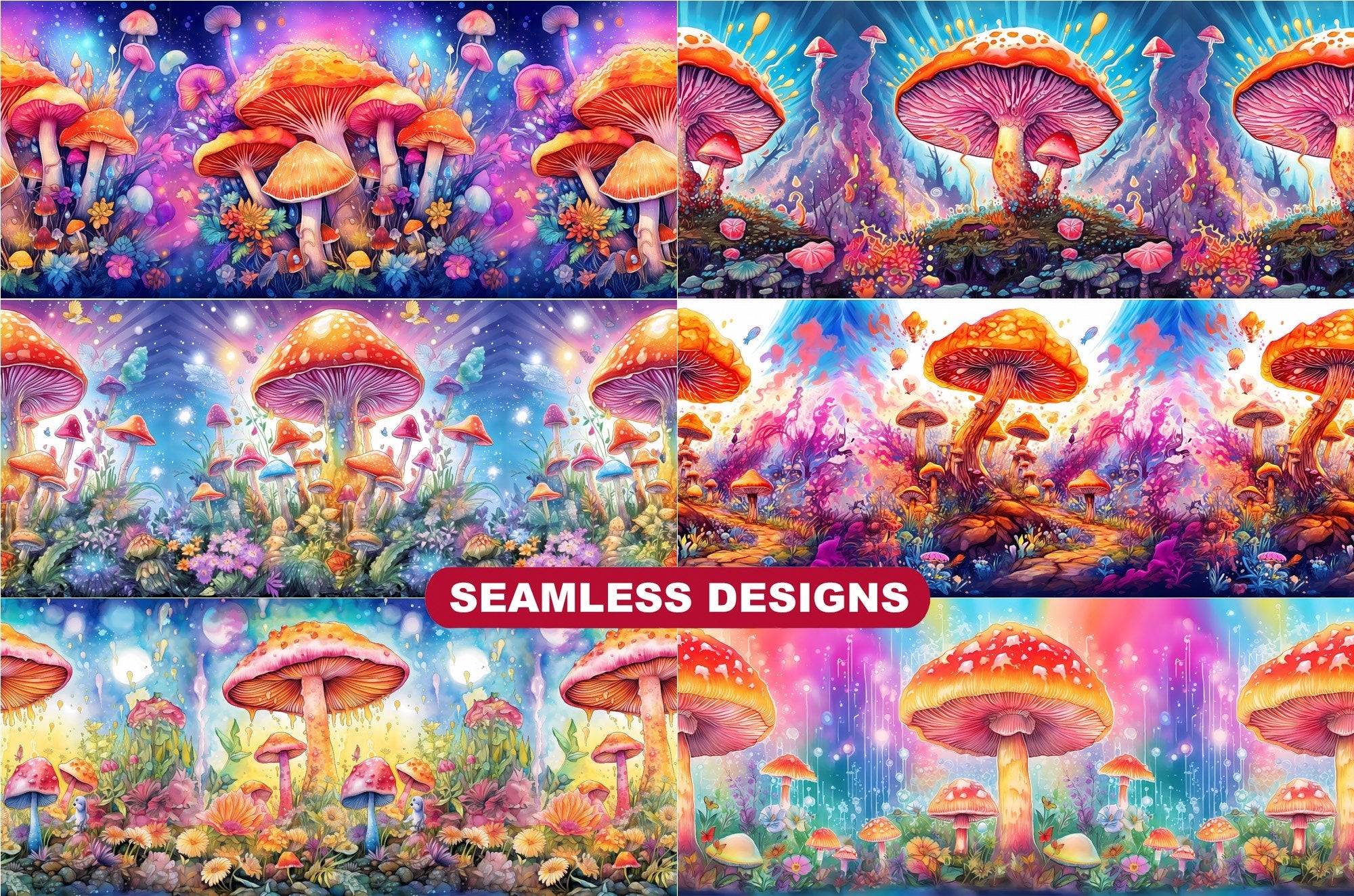 Fantastic Magic Mushroom Tumbler Wrap - CraftNest