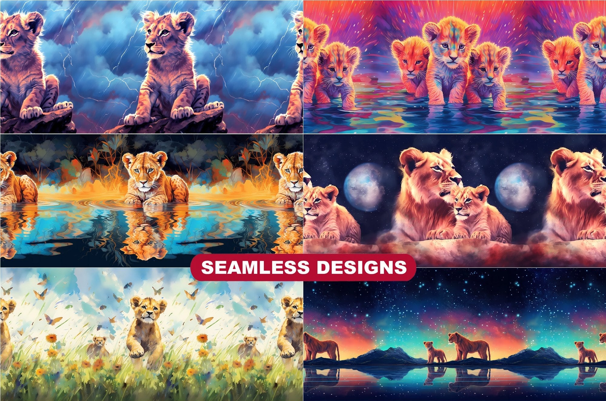 Baby Lion Tumbler Wrap - CraftNest