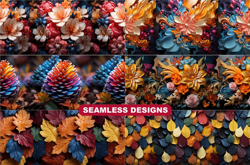 Fall Foliage Tumbler Wrap - CraftNest