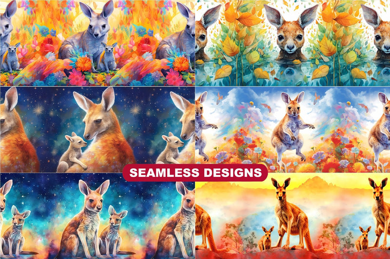 Baby Kangaroos Tumbler Wrap - CraftNest
