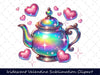 Iridescent Valentine Clipart Bundle