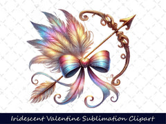 Iridescent Valentine Clipart Bundle 1 - CraftNest - Digital Crafting and Art