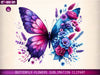 Butterfly Flowers Clipart Bundle 18