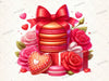 Happy Birthday With Cake And Gift Clipart Bundle