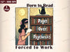 Born To Read Forced To Work Clipart Bundle