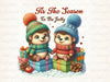 Tis The Season To Be Jolly Merry Clipart Bundle