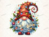 Christmas Gnome Light Clipart Bundle