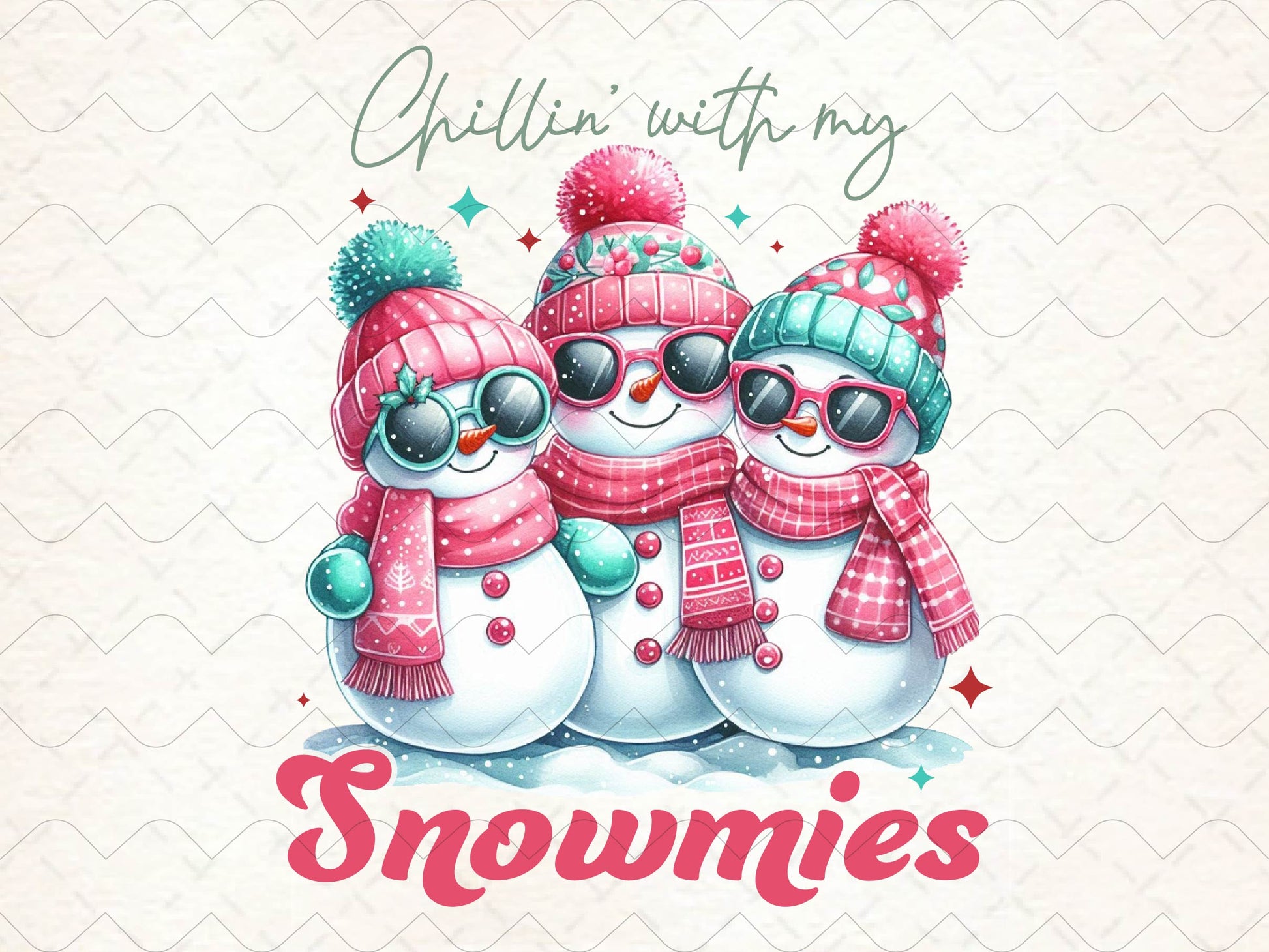Christmas Snowman Clipart Bundle 1 - CraftNest - Digital Crafting and Art