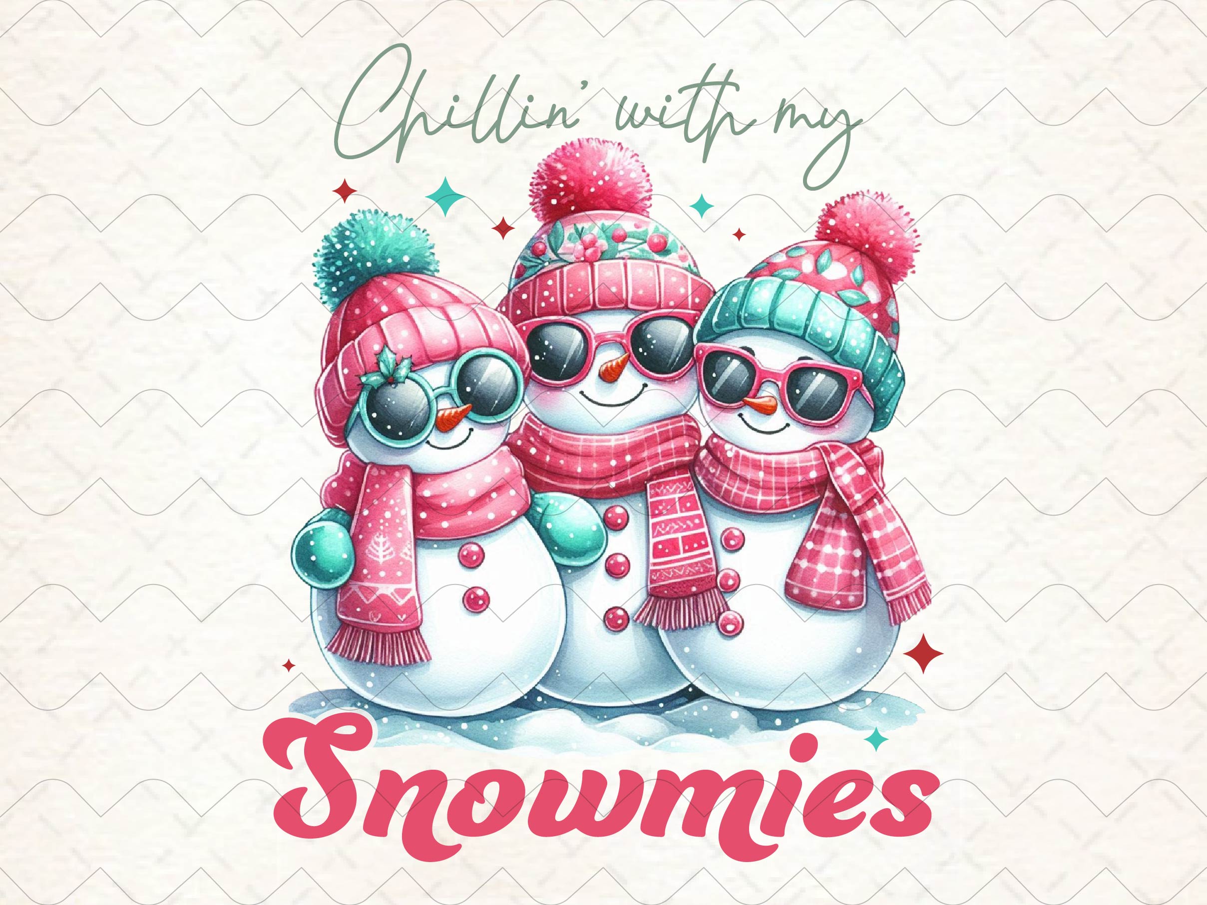 Christmas Snowman Clipart Bundle 1 - CraftNest - Digital Crafting and Art