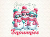 Christmas Snowman Clipart Bundle 1
