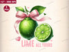 Lime All Yours Clipart Bundle