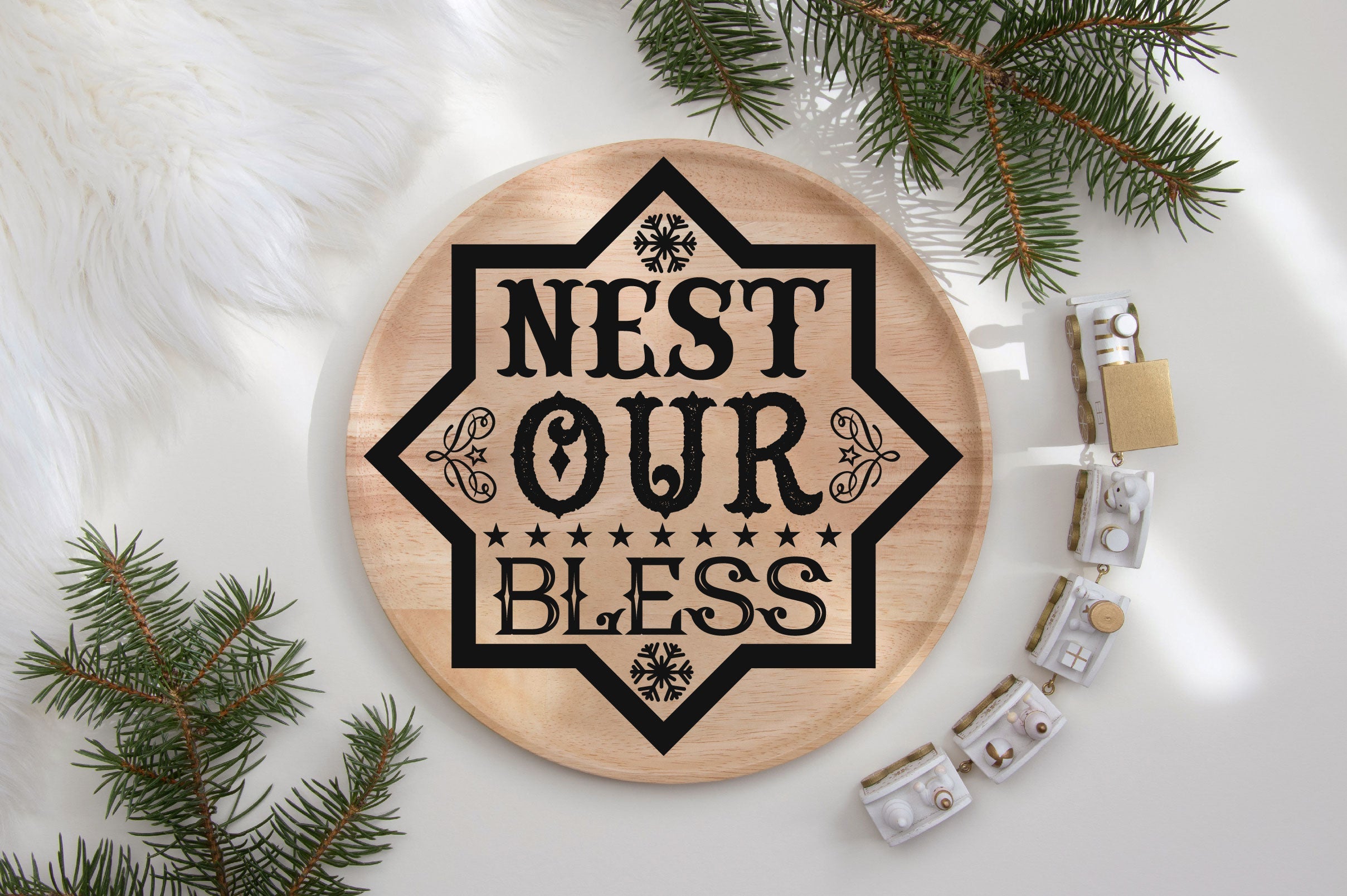 Vintage Christmas Sign SVG Bundle