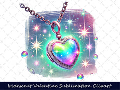 Iridescent Valentine Clipart Bundle 2 - CraftNest - Digital Crafting and Art