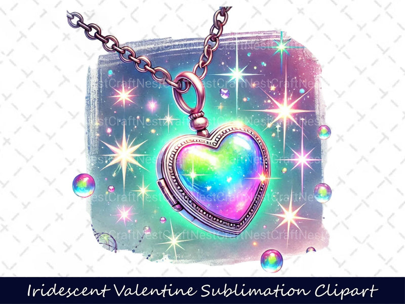 Iridescent Valentine Clipart Bundle 2 - CraftNest - Digital Crafting and Art
