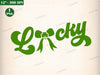 St Patricks Day Lucky Coquette Bow Clipart Bundle