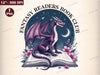 Fantasy Readers Book Club Book Reading Clipart Bundle
