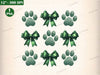 St Patricks Day Dog Cat Coquette Bow Clipart Bundle