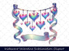 Iridescent Valentine Clipart Bundle