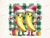 Bananas Christmas Merry Christmas Clipart Bundle 1