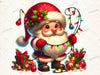 Christmas Gnome Light Clipart Bundle 2
