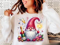 New Year Gnomes Clipart Bundle - CraftNest - Digital Crafting and Art