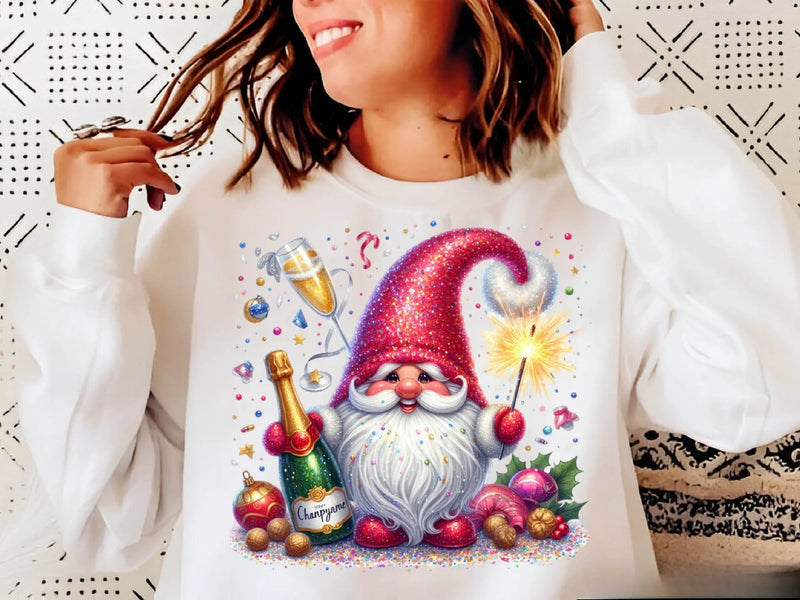 New Year Gnomes Clipart Bundle - CraftNest - Digital Crafting and Art