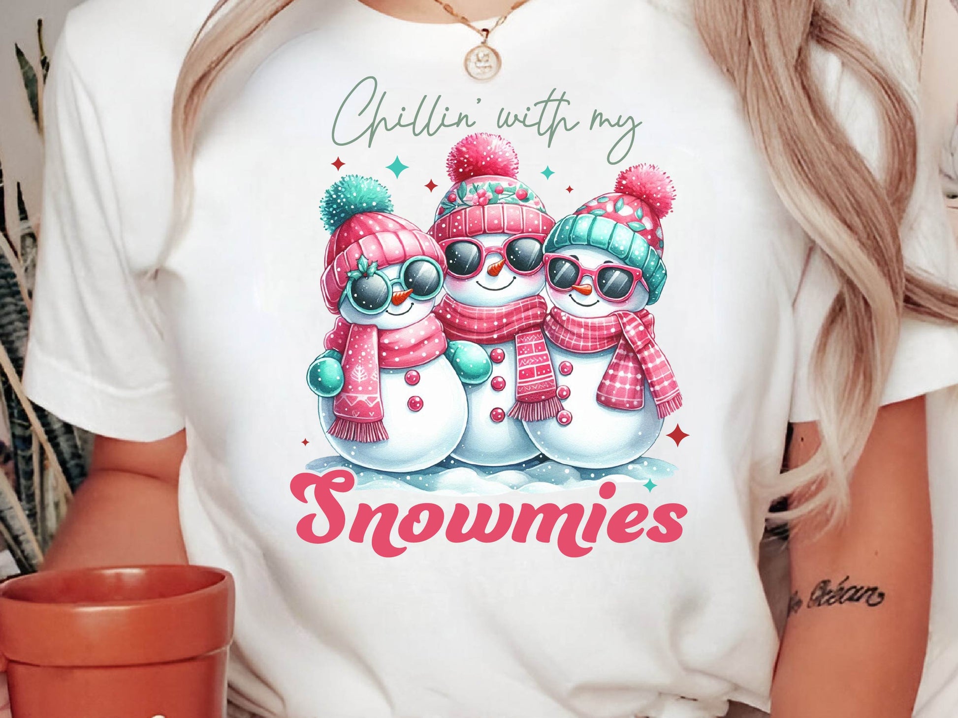 Christmas Snowman Clipart Bundle 1 - CraftNest - Digital Crafting and Art