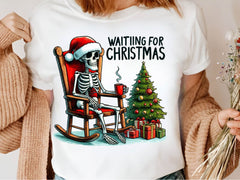 Halloween Skeleton Waiting For Christmas Clipart Bundle - CraftNest - Digital Crafting and Art