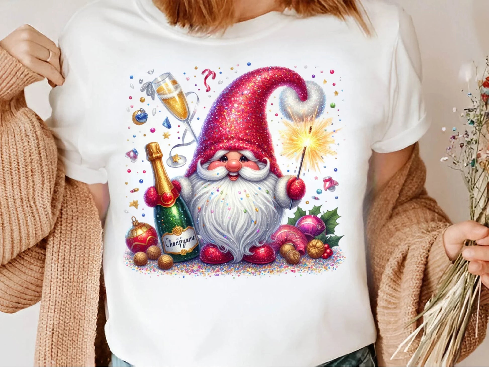 New Year Gnomes Clipart Bundle - CraftNest - Digital Crafting and Art