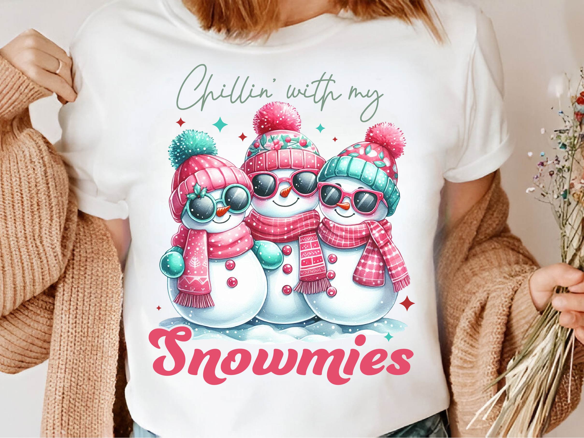 Christmas Snowman Clipart Bundle 1 - CraftNest - Digital Crafting and Art