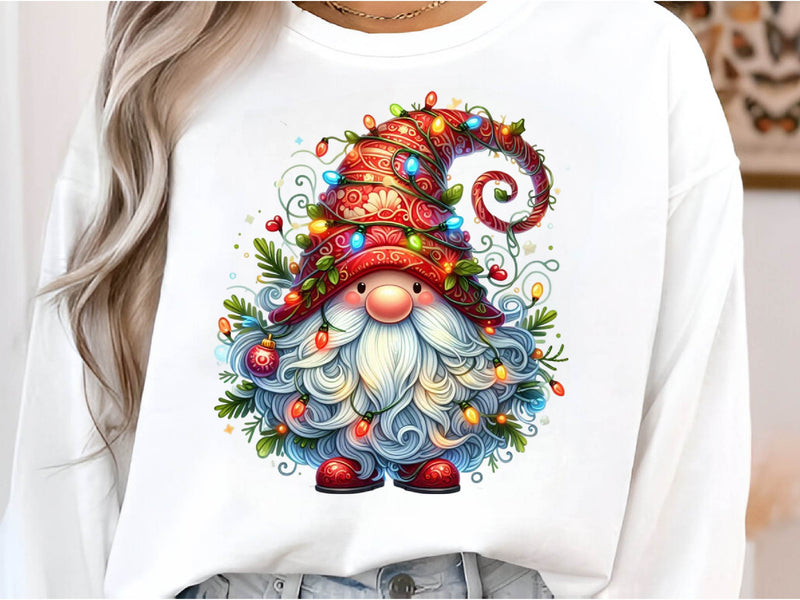 Christmas Gnome Light Clipart Bundle - CraftNest - Digital Crafting and Art