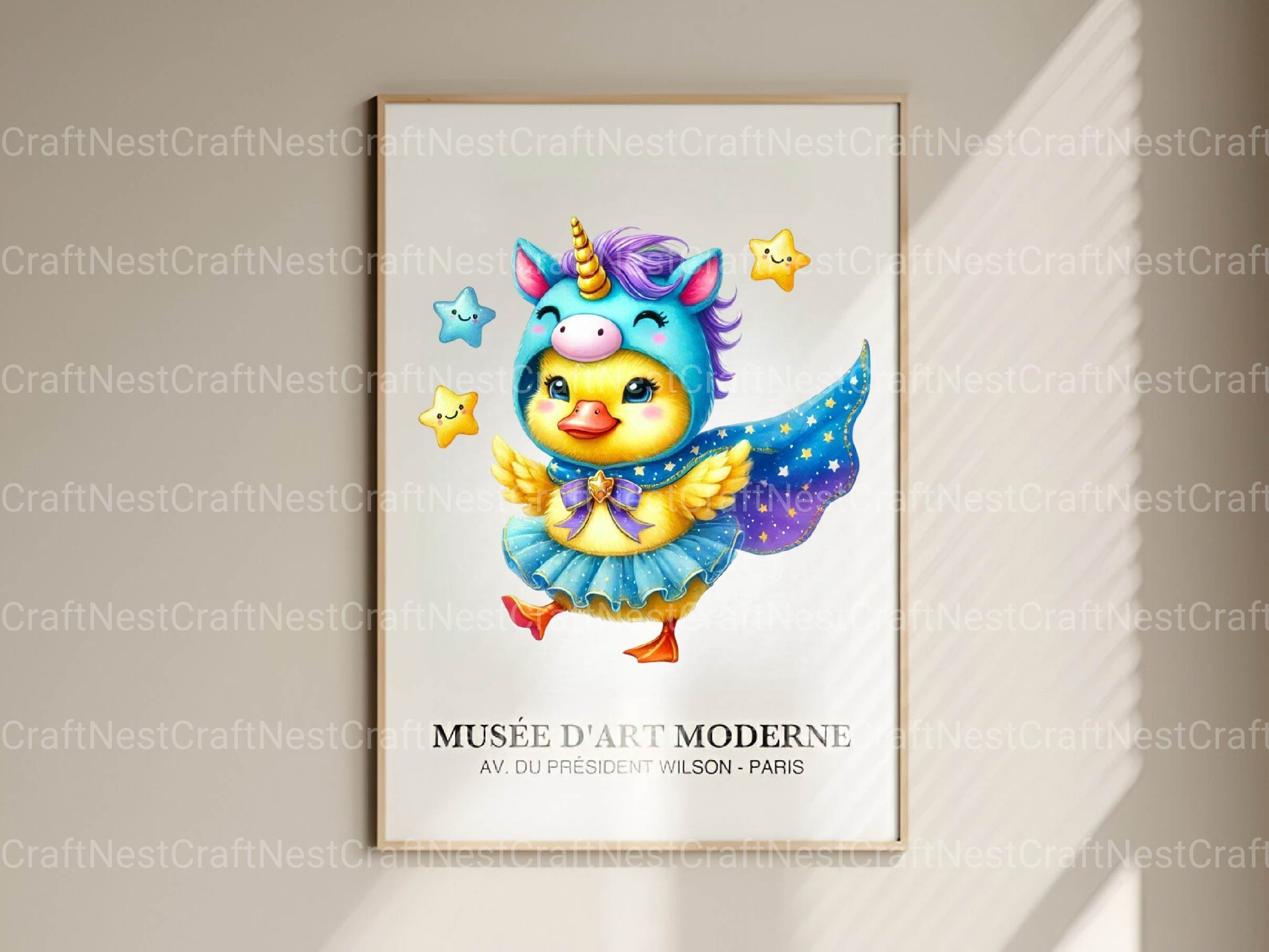 Unicorn Chicken Clipart Bundle