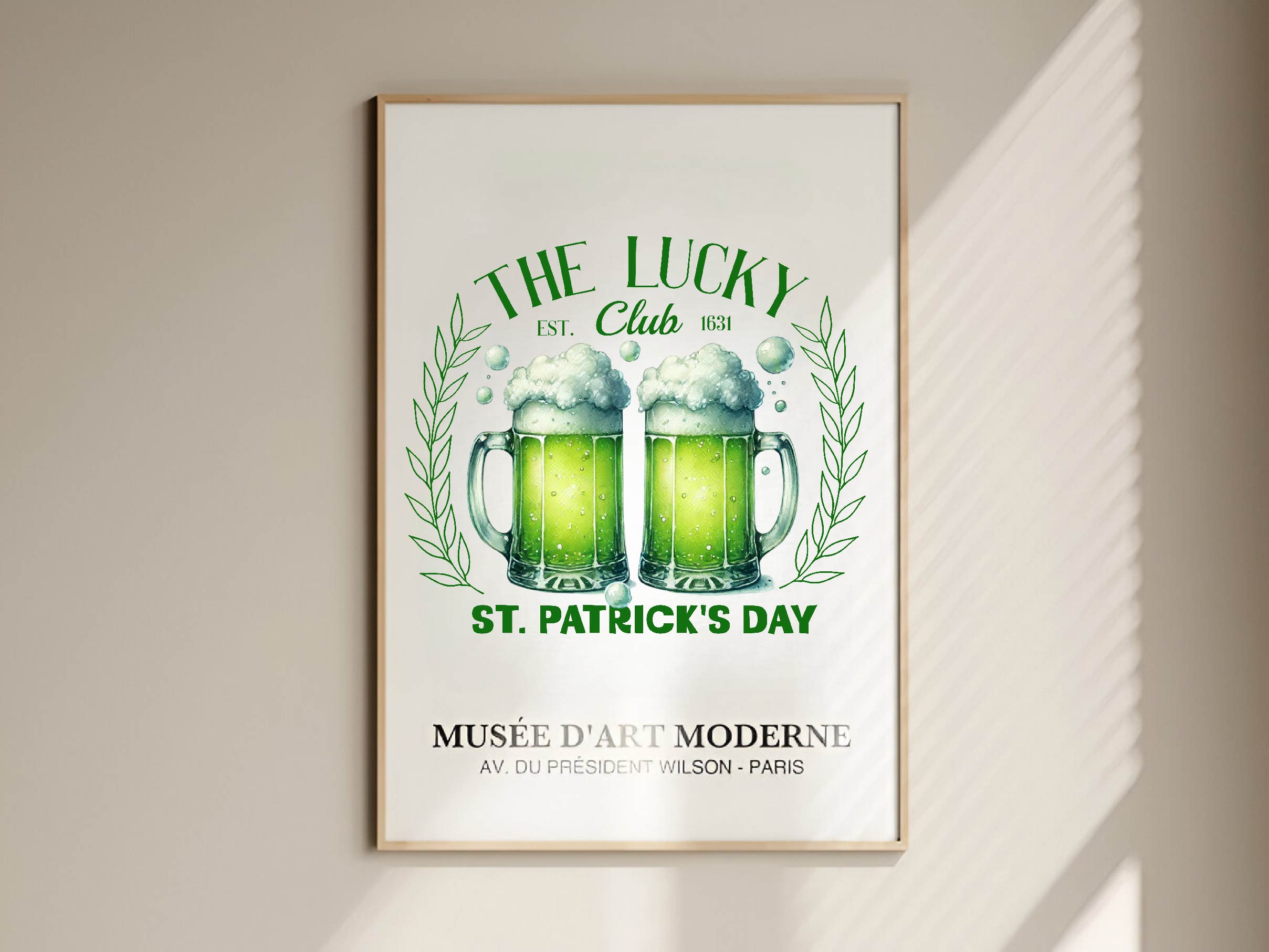 St Patricks Day Vintage Lucky Club Clipart Bundle - CraftNest - Digital Crafting and Art