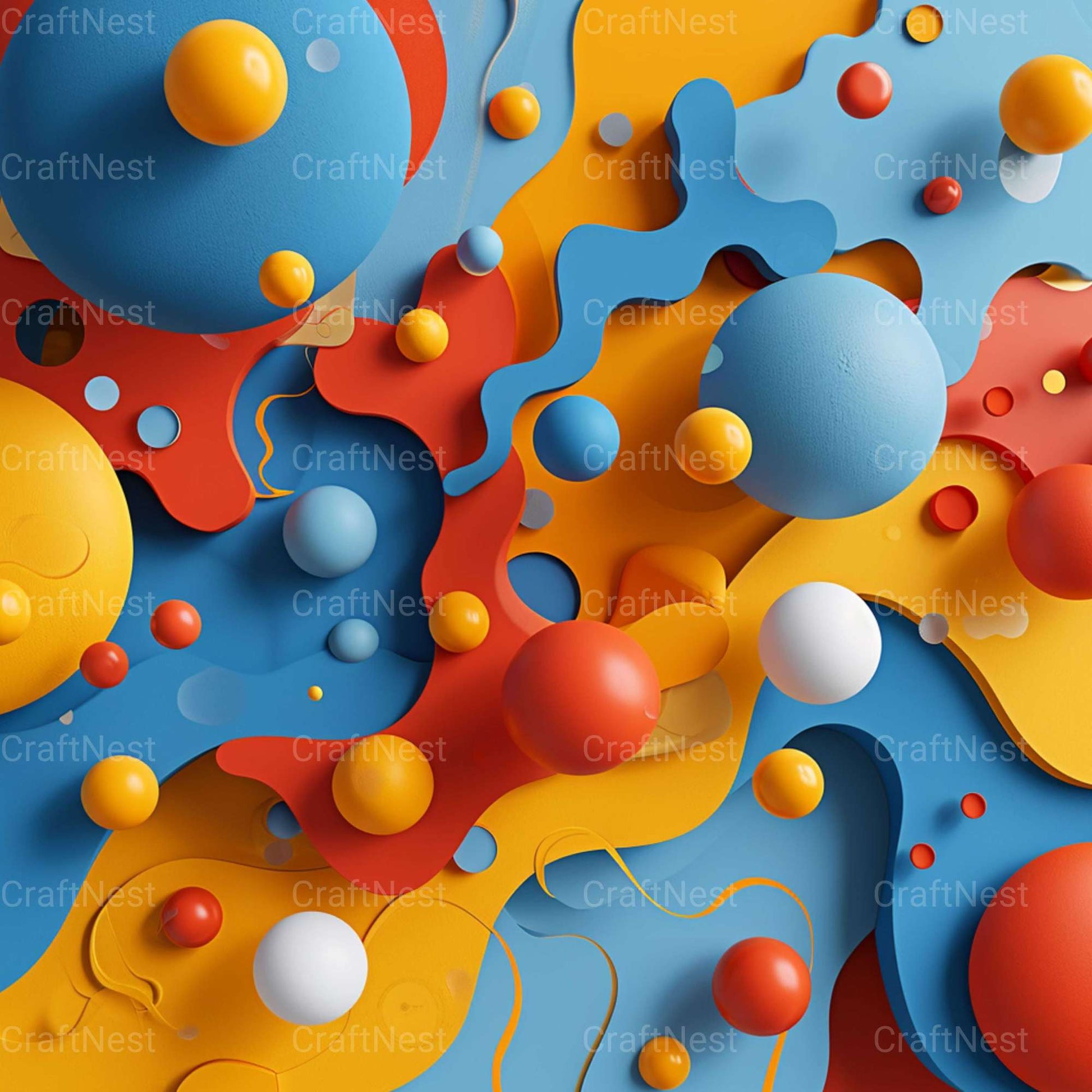 Abstract Fluid Texture Papers - CraftNest - Digital Crafting and Art
