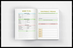 Craft Startup Planning Workbook for Entrepreneurs - CraftNest - Digital Crafting and Art