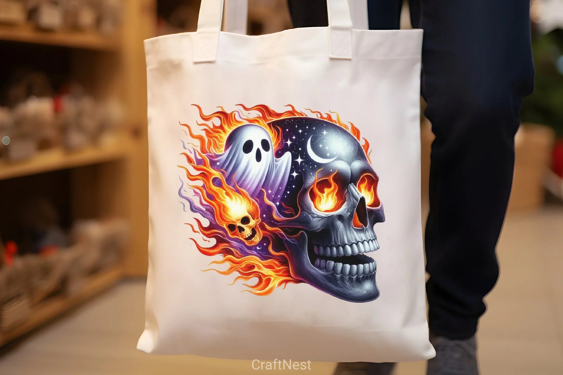 Skull Flames Clipart Bundle - CraftNest - Digital Crafting and Art