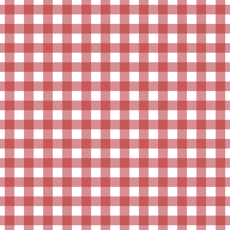 Red Buffalo Plaid Seamless Digital Paper - CraftNest - Digital Crafting and Art