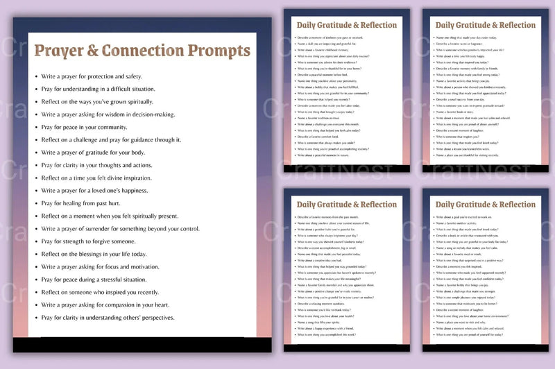Islamic Mindfulness Prompts for Spiritual Growth - CraftNest - Digital Crafting and Art