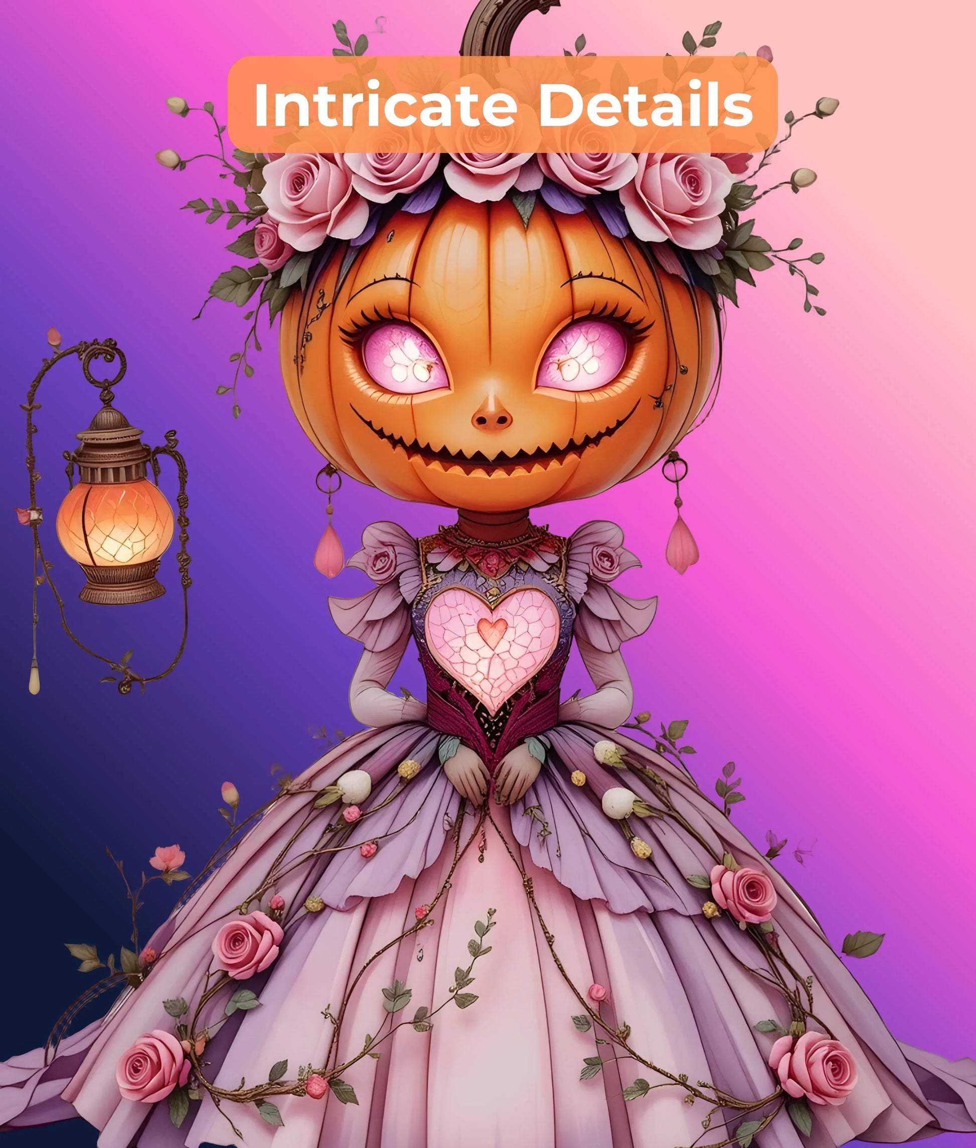 Pastel Pumpkin Goddess Clipart Bundle - CraftNest - Digital Crafting and Art