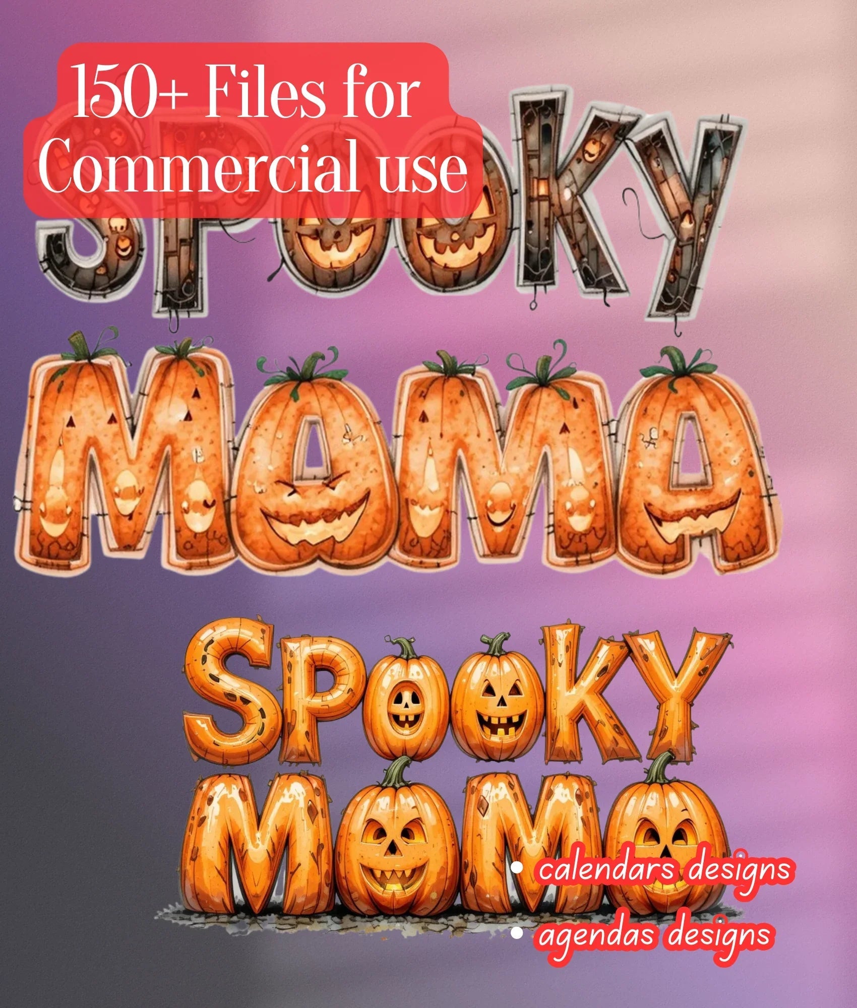 Spooky Mama Clipart Bundle - CraftNest - Digital Crafting and Art