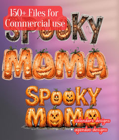 Spooky Mama Clipart Bundle - CraftNest - Digital Crafting and Art