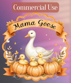 MAMA Goose Clipart Bundle - CraftNest - Digital Crafting and Art